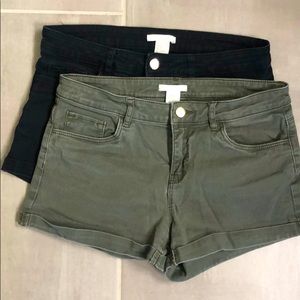 Bundle of 2 H&M Shorts